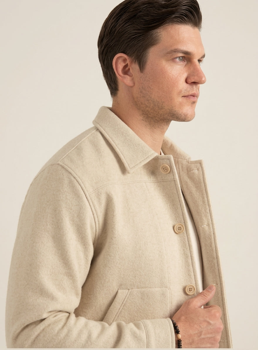 Classic beige Belmont jacket